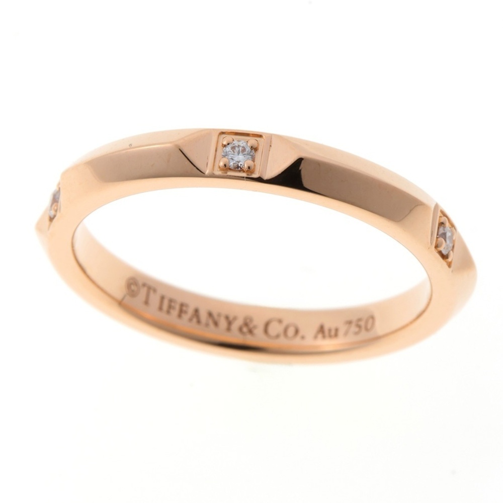 TIFFANY 18k Pink Diamond Ring